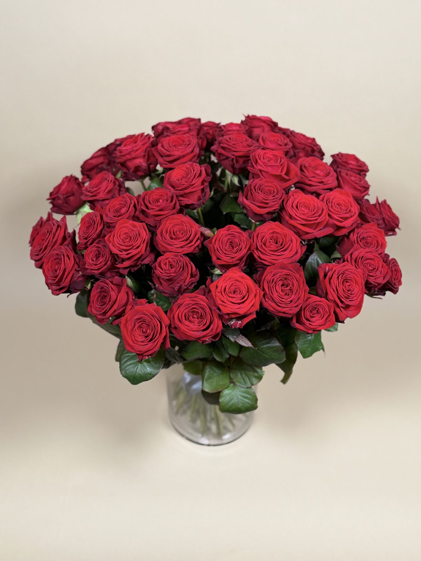 Bouquet de roses élégant livré à Courchevel 1850