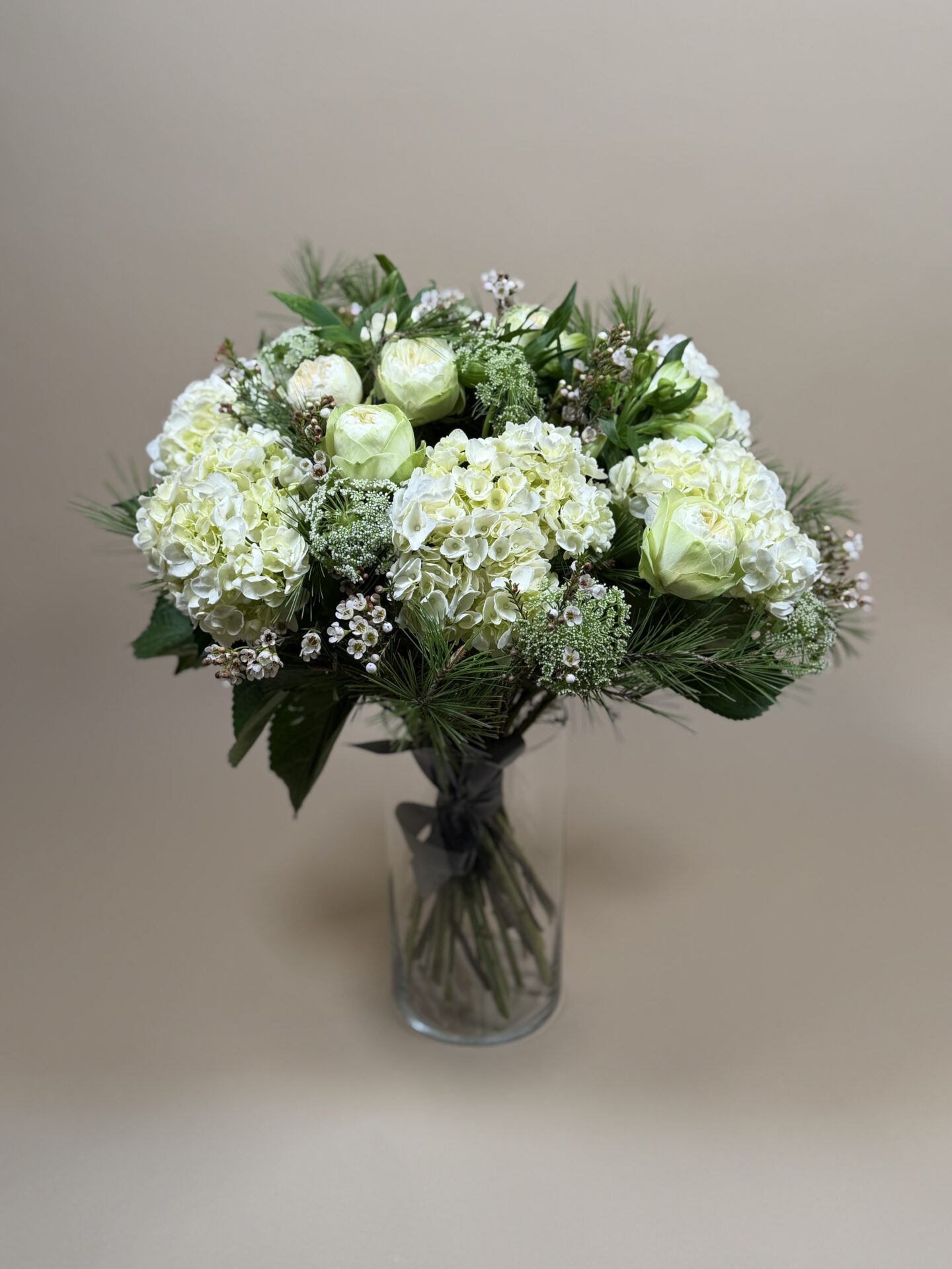 Bouquet grandes tiges Julia préparé pour une livraison à Courchevel