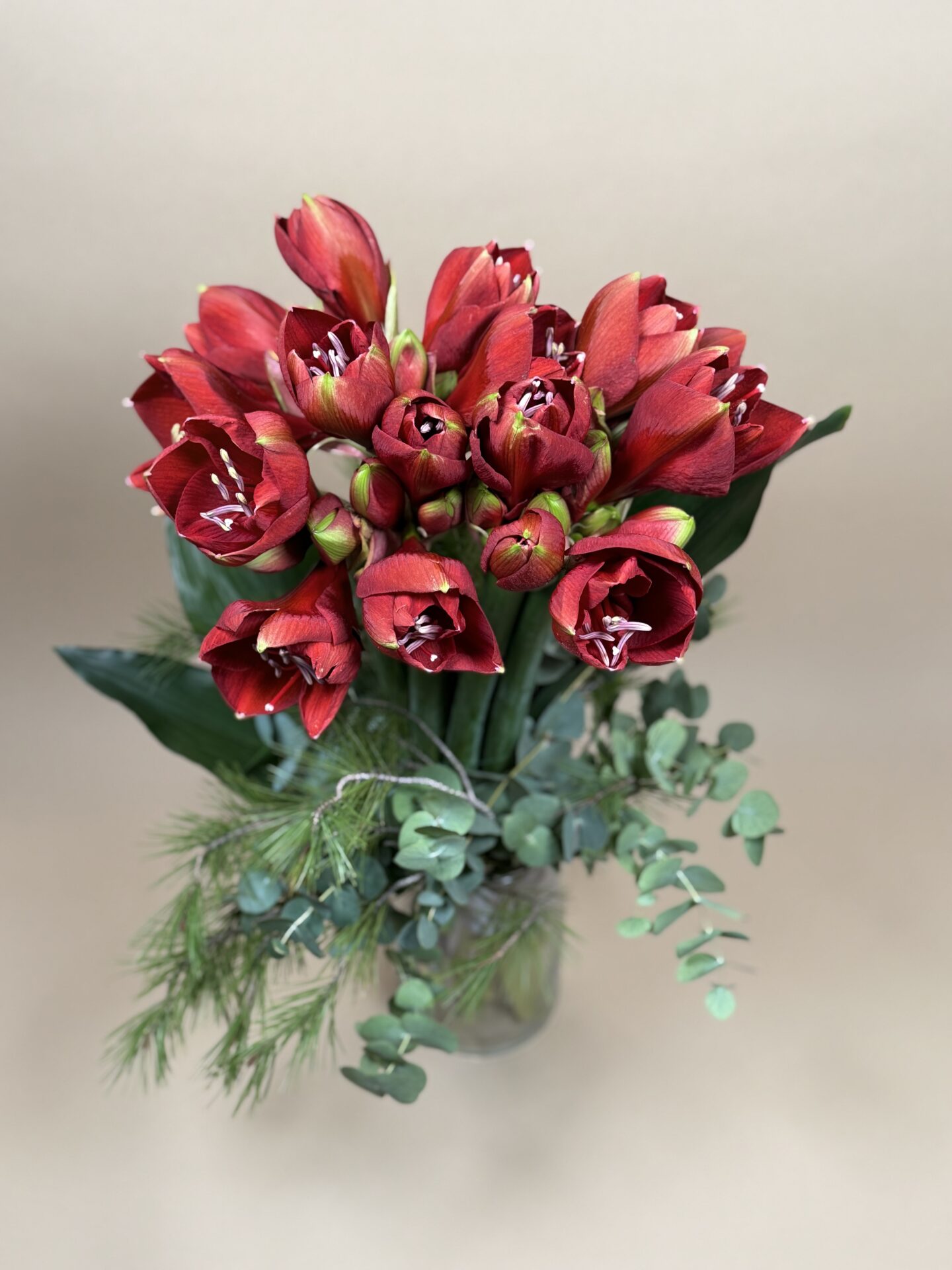 Bouquet de fleurs hautes livré à Courchevel station