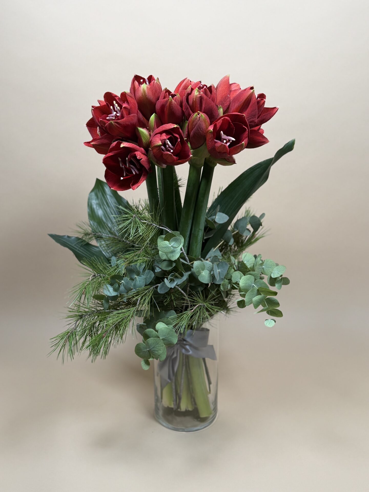 Bouquet grandes tiges Lionel livré à Courchevel par fleuriste