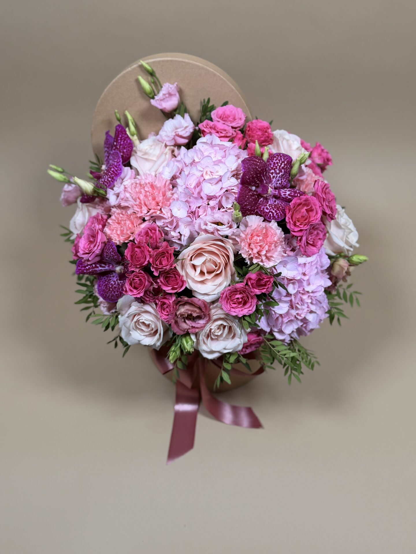 Composition de fleurs fraîches livrée à Courchevel station